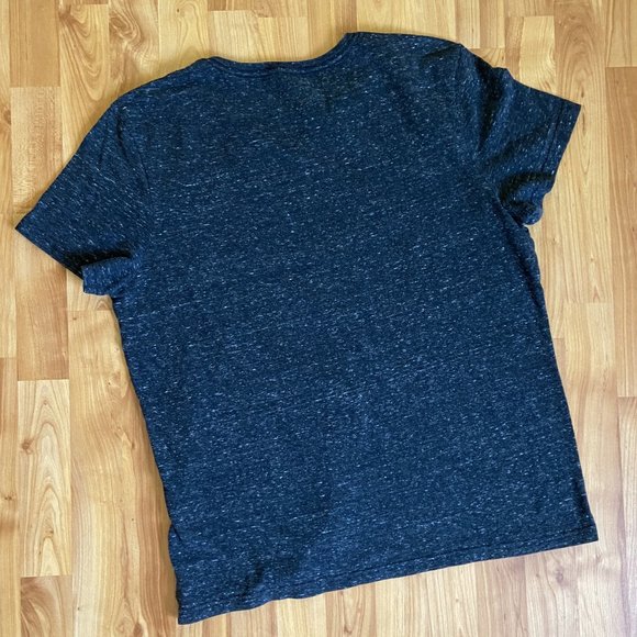 Men's Every Wear Short Sleeve V-Neck T-Shirt Goodfellow & Co Large Railroad Gray - Picture 6 of 6